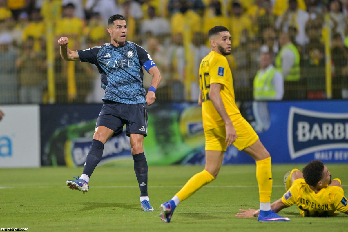 النصر إلى دور الأربعة